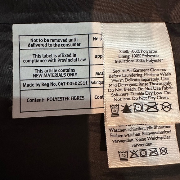 Eddie Bauer Quilted, Insulated Barn Jacket Size Large - Picture 4 of 10